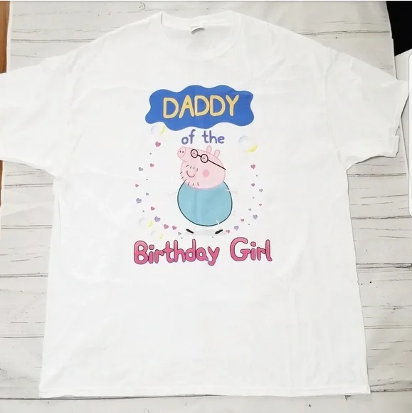 Peppa Pig Daddy of the Birthday Girl Men's… - Picture 1 of 6